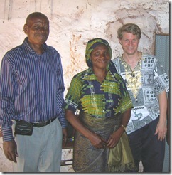 Mukulu Kabaseli and his wife (with me)