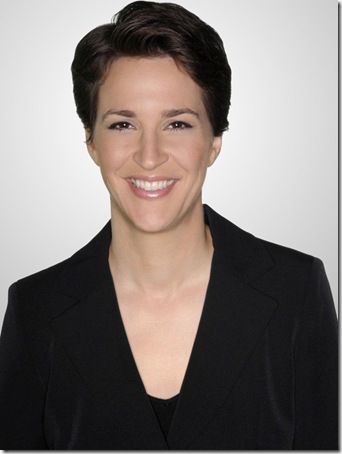 THE RACHEL MADDOW SHOW -- Pictured: Rachel Maddow -- NBC Photo: Ali Goldstein 
FOR EDITORIAL USE ONLY -- DO NOT RE-SELL/DO NOT ARCHIVE

Airdate: Weekdays on MSNBC (9-10 p.m. ET)
File: NUP_132105_0004.jpg
Size: 2467257
Posted: 08/28/08 