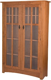 Glass Door Bookshelves