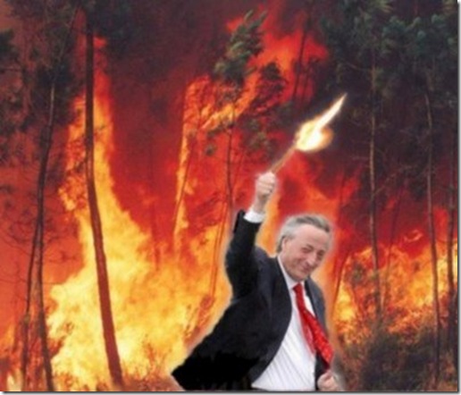 Nestor Kirchner incendio