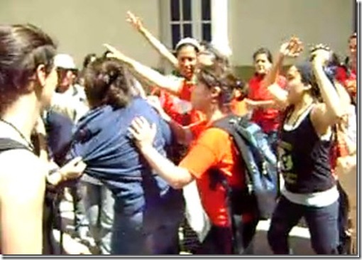 violencia de mujeres contra mujeres en Encuentro Nacional de Mujeres Parana 2010
