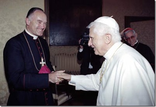 Bernard Fellay-Benedicto XVI