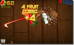 Fruit Ninja for Windows Phone 7 (click to enlarge).5
