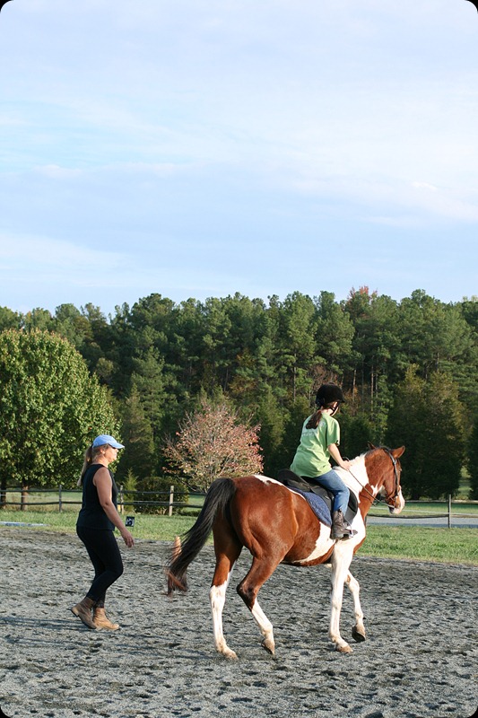 Horseback riding lesson 4