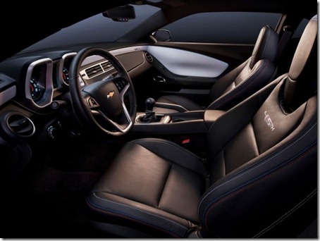 2012-Chevrolet-Camaro-45th-Anniversary-Edition-Interior