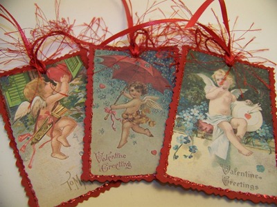 Valentine Tags 1 - Red - 2nd 3