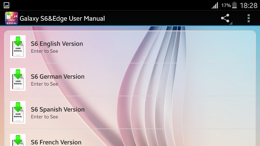 免費下載個人化APP|User Manual Galaxy S6 & Edge app開箱文|APP開箱王