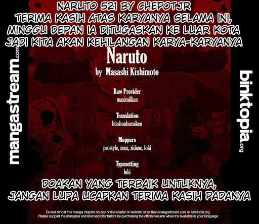 Naruto 521 Bahasa Indonesia, Next Manga Komik Naruto Shippuden 522 Indo, 