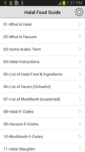 Halal Food Guide