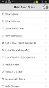 Halal Food Guide screenshot 0