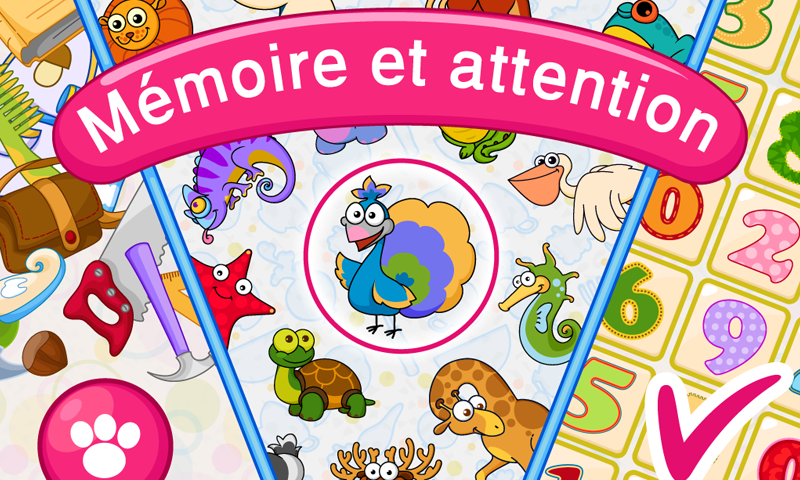 Android application Memory games for kids 4 years screenshort