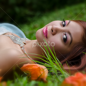 Fairy by Tristan Joseph Escarlan - People Portraits of Women