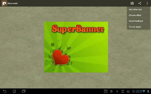 SuperBanner Full - screenshot thumbnail