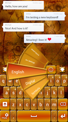 Caramel GO Keyboard