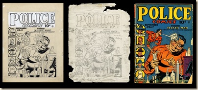 Police Comics 11 Plastic Man Gill Fox