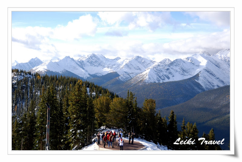 加拿大 Banff Gondola 山上一景