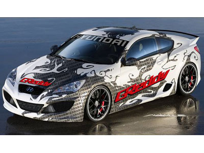Tuning studio GReddy has finished model Genesis Coupe