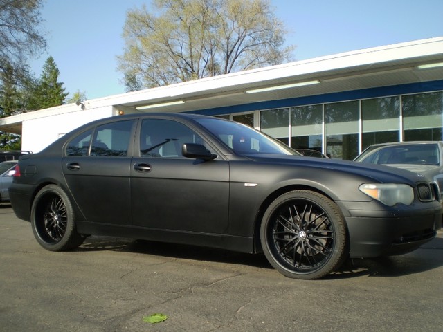 Bmw 745li blacked out #2