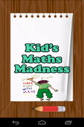 Kids Maths Madness poster 1