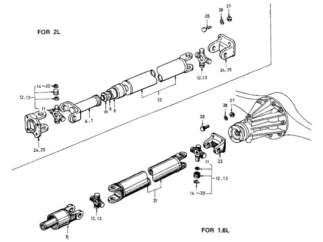 A 1600 or 2000 drive shaft? - Datsun Roadster Forum-311s.org