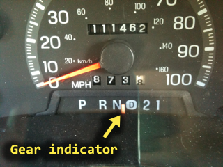 Ford f150 gear shift indicator adjustment #2