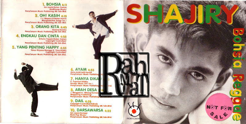 SHAJIRY BOHSIA REGGAE 1994 Nostalgia  Lagu  Lagu  Melayu