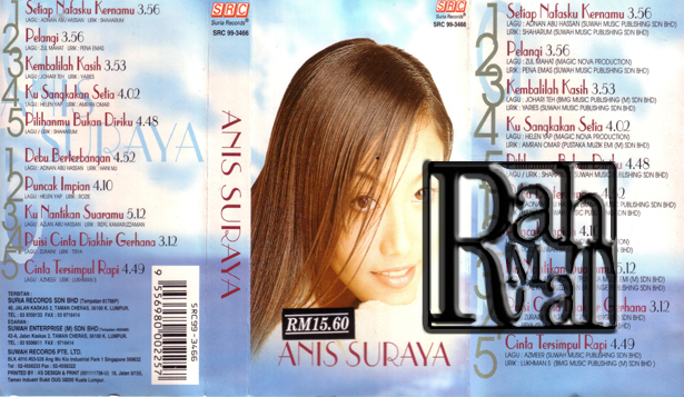 ANIS SURAYA – ANIS SURAYA (1999)  Nostalgia Lagu-Lagu Melayu