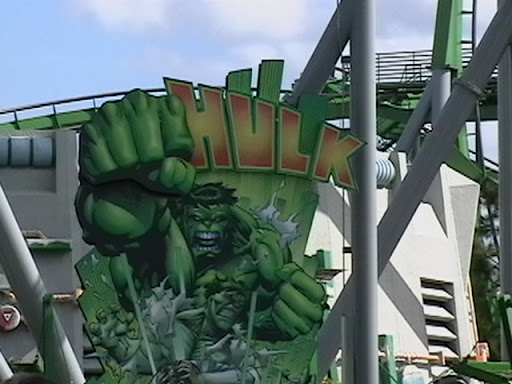 montana rusa hulk: montaña rusa hulk