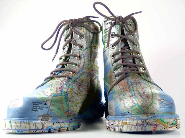 Map Boots  19051 Odd Shoes 