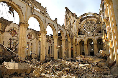 Catedral de Puerto Príncipe tras el Terremoto de Haití