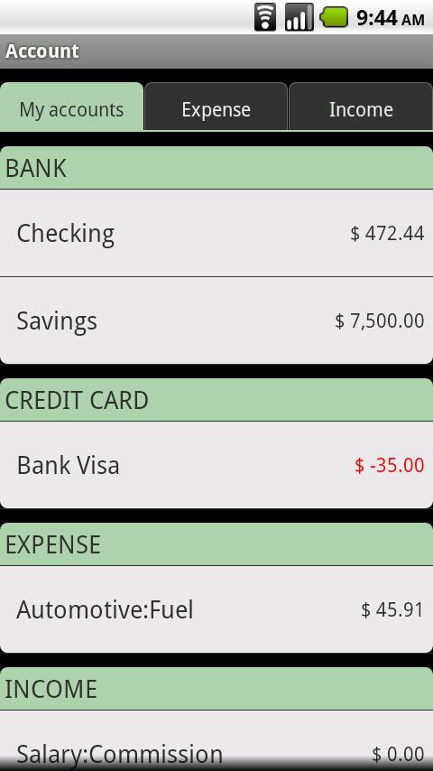 HandyBank Screen 3