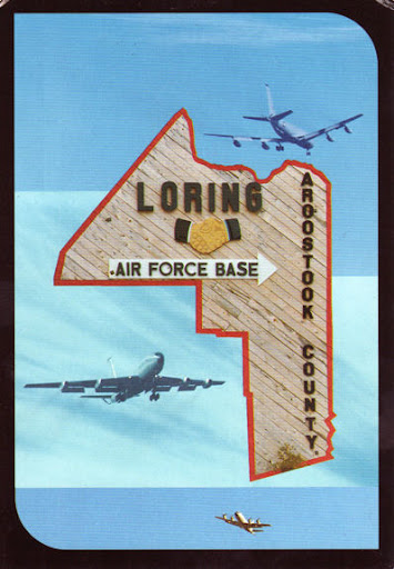 Loring Air Force Base. at Loring Air Force Base.