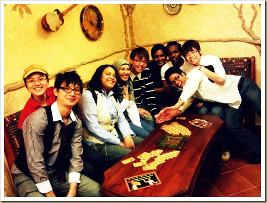 Mike, Eelin, Areena, Sharifah, Me, Kalis, Kenji, Dennis, Abraham