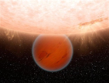 exoplaneta GJ 436b