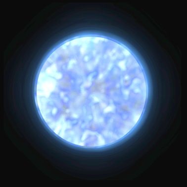 ilustração da estrela LS IV-14 116