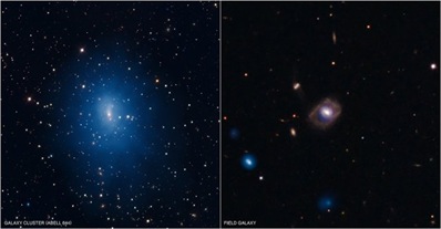 galáxias Abell 644 e galáxia SDSS J1021+131