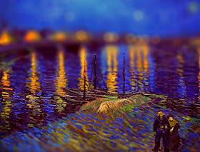 Tilt-Shifted Van Gogh’s Paintings