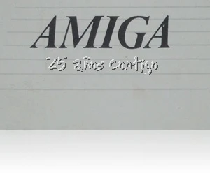 Amiga 25 años contigo