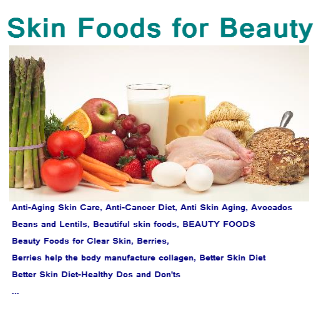 【免費醫療App】Skin Foods for Beauty-APP點子