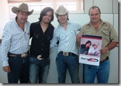 Sergio Almeida, Diego Torres e Tiago e Antonio Carlos Teodoro