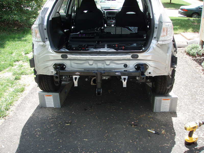 2010 WRX Hitch Install NASIOC