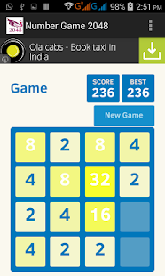 Number Game 2048 Screenshots 1
