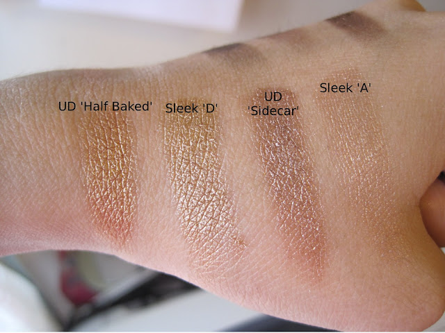  to swatch Darkhorse, but it's pretty close to Hustle, just yellow-based.