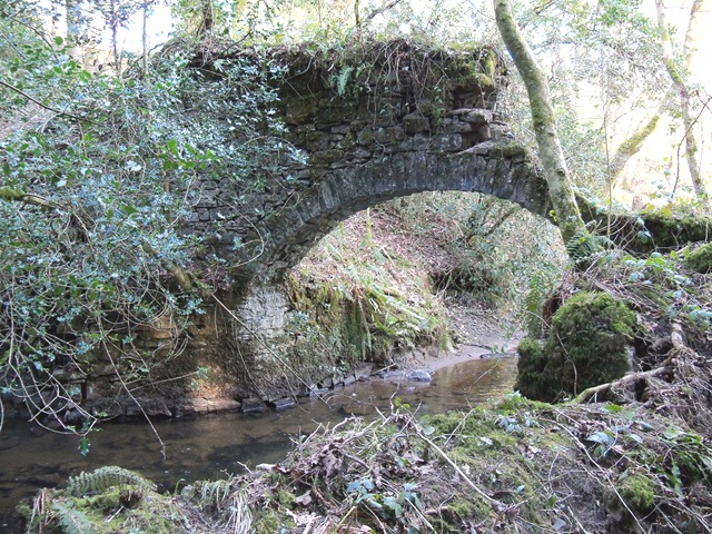 Old arch across the river