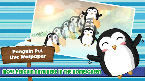 Penguin Pet Live Wallpaper(圖4)-速報App