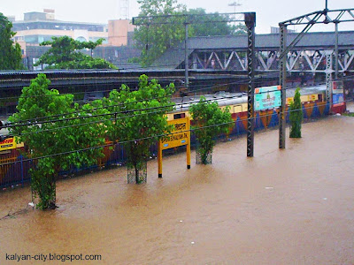 Kalyan Station During Floods