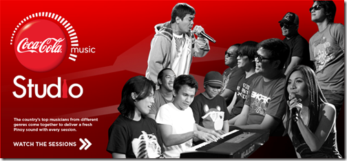 Coca-Cola Music Studio launches its way on the web