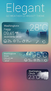 Elegant Weather Widget Theme(圖4)-速報App
