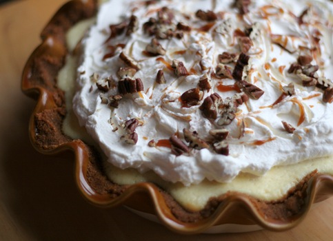 Christine's Cuisine: Caramel Apple Cheesecake Pie