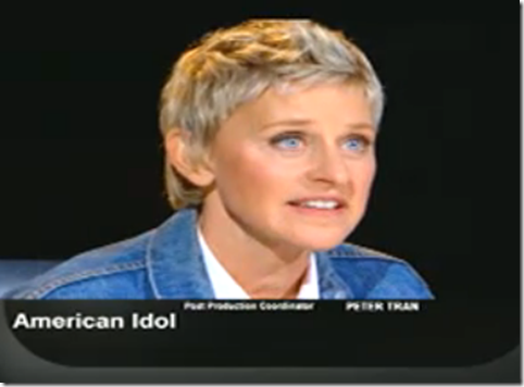 Ellen Degeneres American Idol Hollywood Week